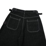 Bermudas con lavado vintage y salpicaduras de tinta