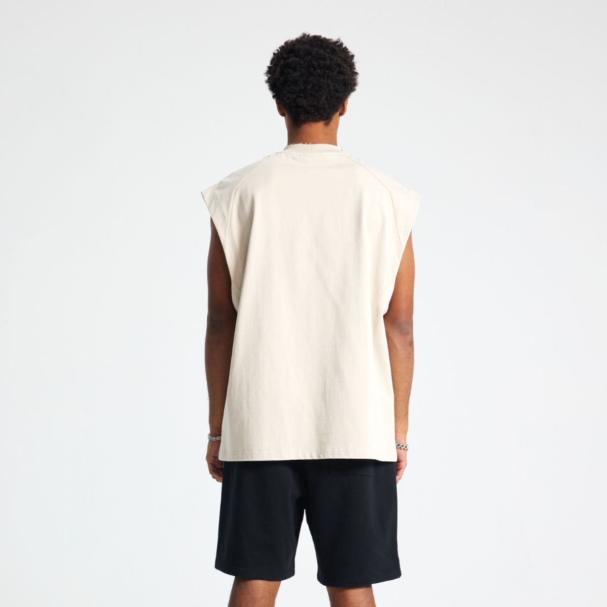 Solid Color Loose Fit Tank Top 8oz