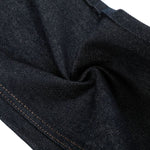 Raw Denim Wide Leg Metal Hardware Jeans