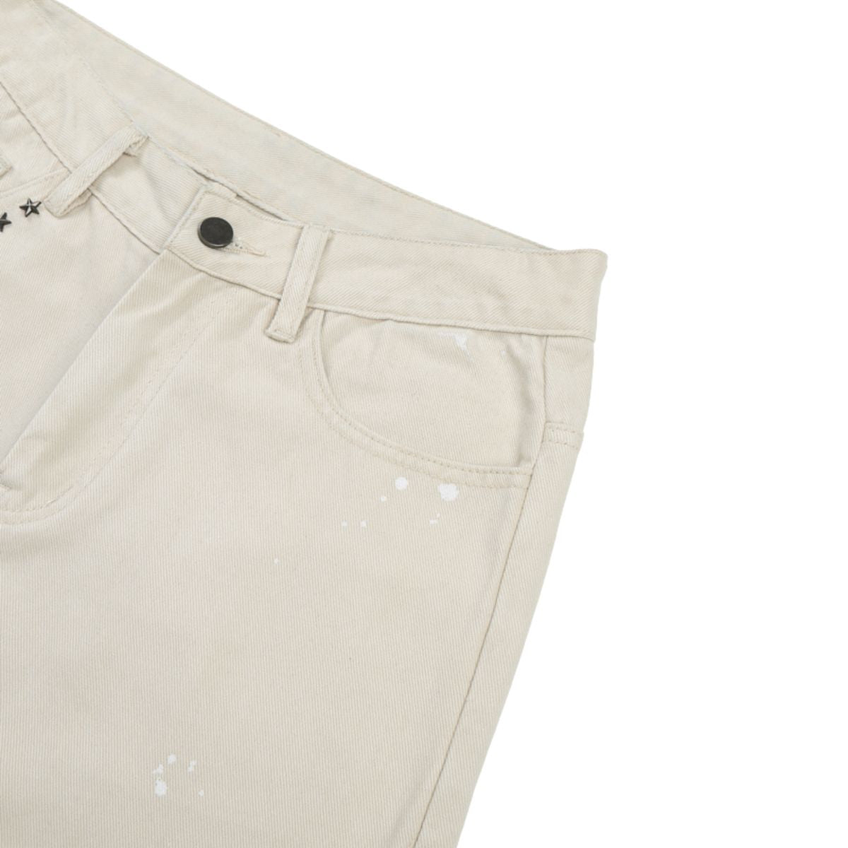 Star Studded Splash Ink Flare Pants