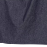 Falda vaquera con bordado de perlas y lavado vintage