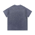 340G Vintage Wash Waffle Knit Relaxed Fit T-Shirt