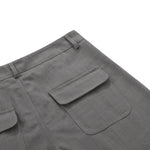 Old Money Draped Wide Leg Barrel Trousers