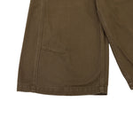 Vintage Washed Cleanfit Straight Cut Wide Leg Denim Shorts