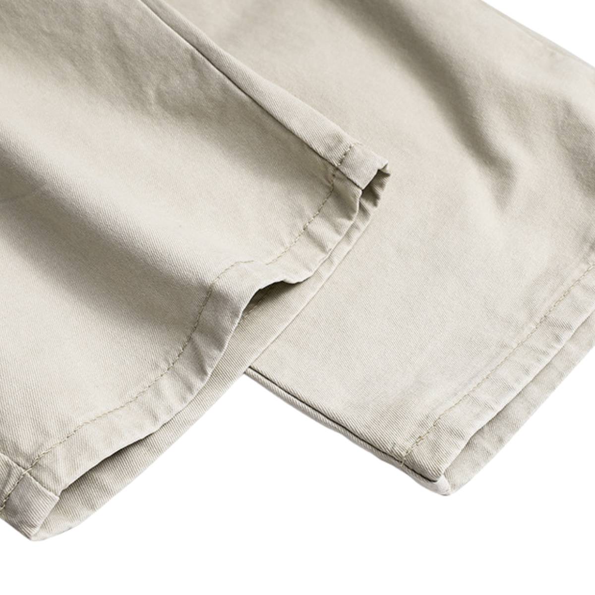 Solid Color Vintage Washed Panel Detail Relaxed Cargo Pants
