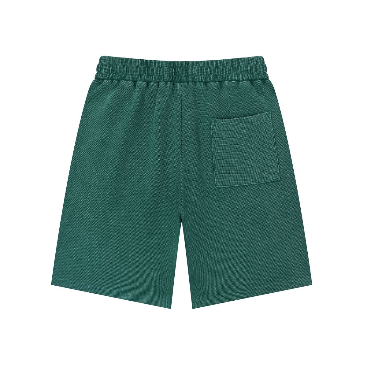 Bermudas con lavado vintage y salpicaduras de tinta