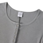 Vintage Washed Slim Fit Bodysuit Tee