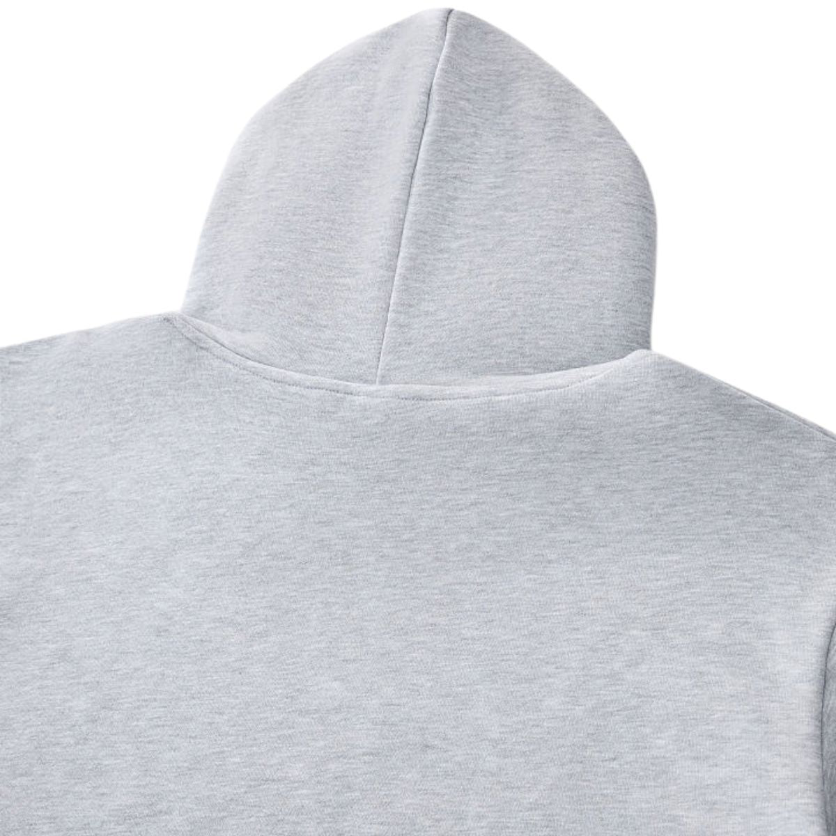 Boxy Flatlock Stitch Fleece Lined Hoodie