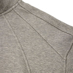 Relaxed Drop‑Shoulder Half‑Zip Sweatshirt