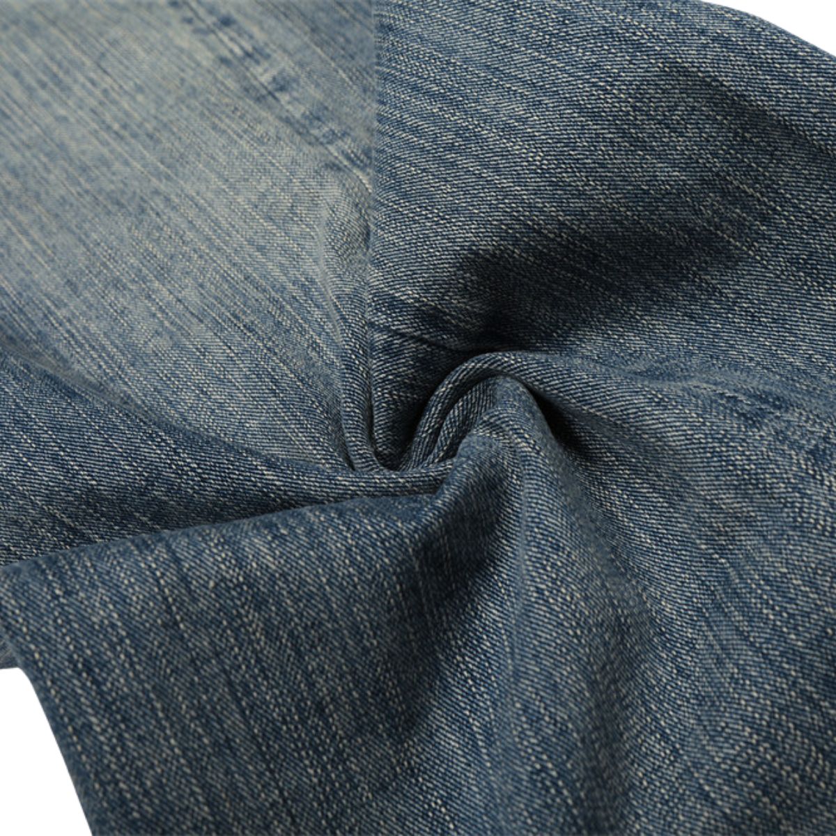 Men's Punk Vintage Washed Loose Wide-Leg Straight Jeans