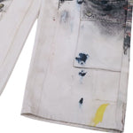 Smoke Rise Paint Splatter Streetwear Baggy Jeans