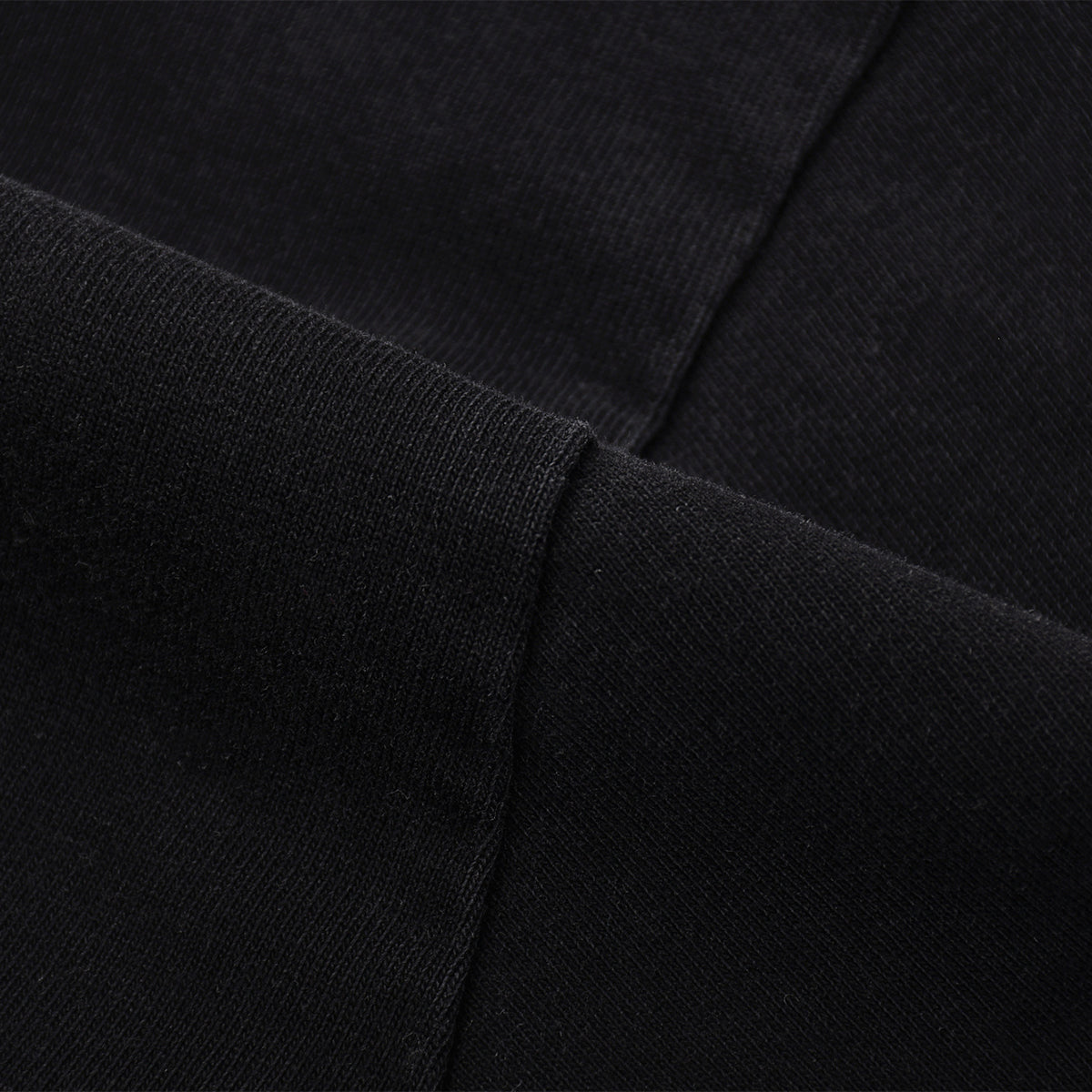 Black Washed Cotton Ripped Sweatshirt