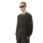 StreetwearCamouflage Loose Fit Long Sleeve T-Shirt