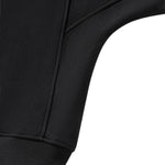 Short Wide Batwing Mock Neck Zip Up Sports Sweatshirt