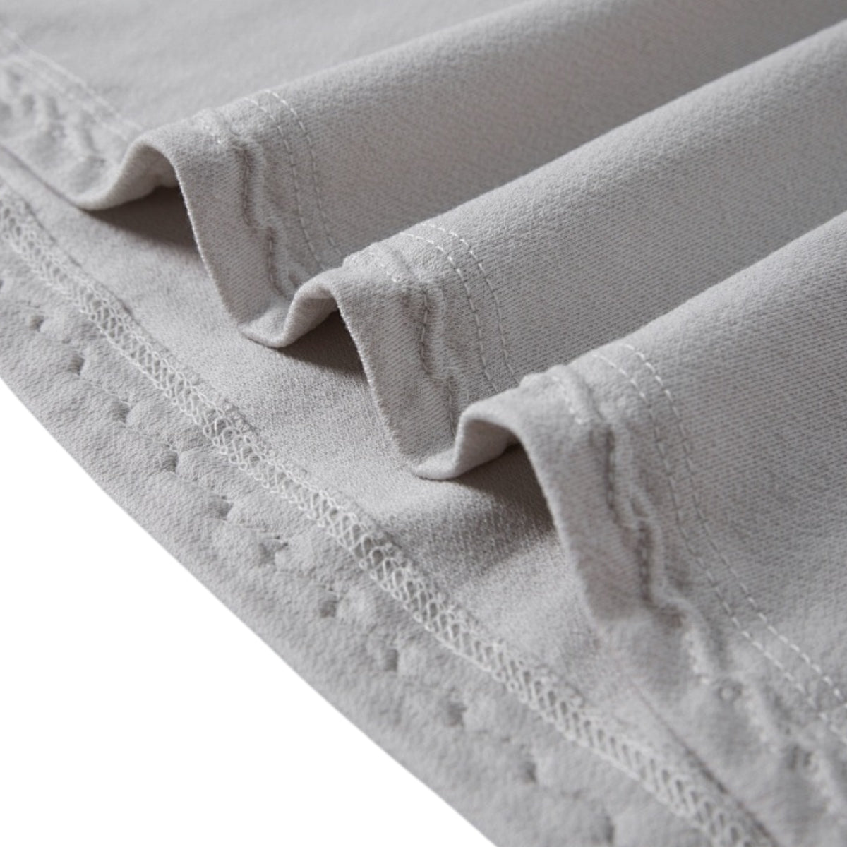 Vintage Wash Relaxed Linen-Cotton Blend Short Sleeve T-Shirt