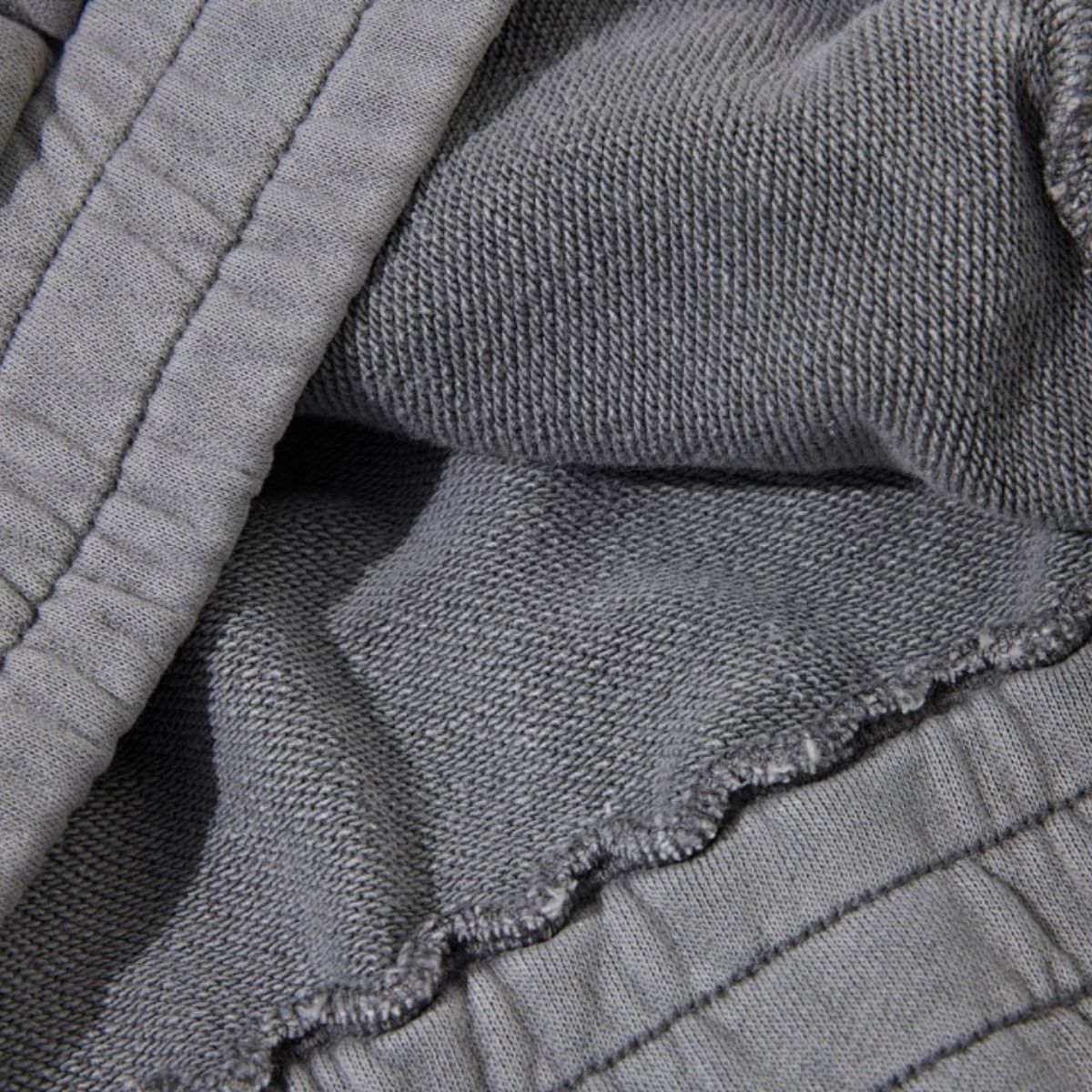 Heavyweight Cotton Stand Collar Washed Full‑Zip Sweatshirt