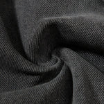 Men's Washed Distressed Denim Pants Wide Leg Patchwork Raw Edge Unique