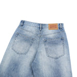 Whiskering Process Vintage Denim