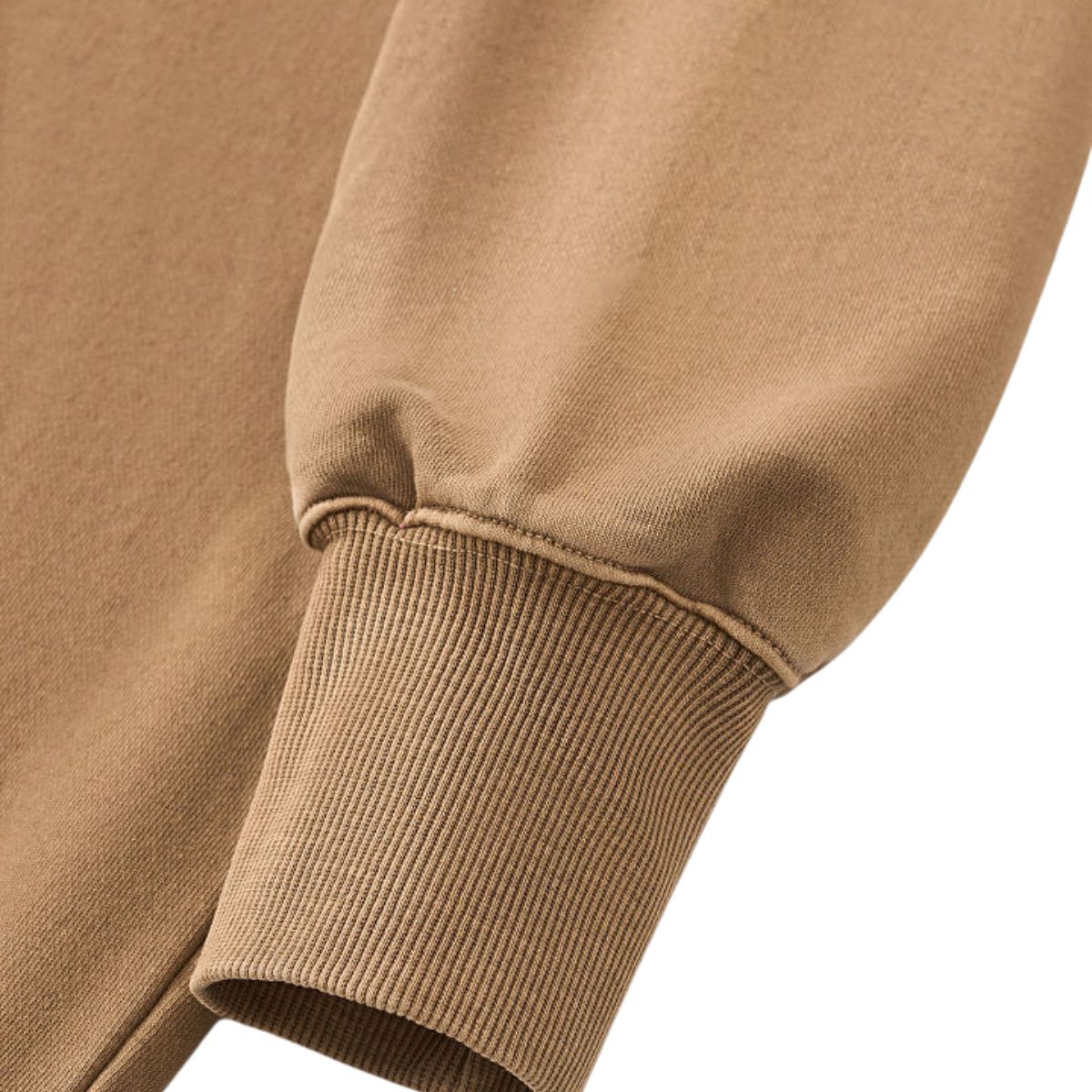 Heavyweight Cotton Washed Vintage Mid‑Length Sweatshirt