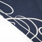 Vintage Embroidered Wide Leg Sweatpants