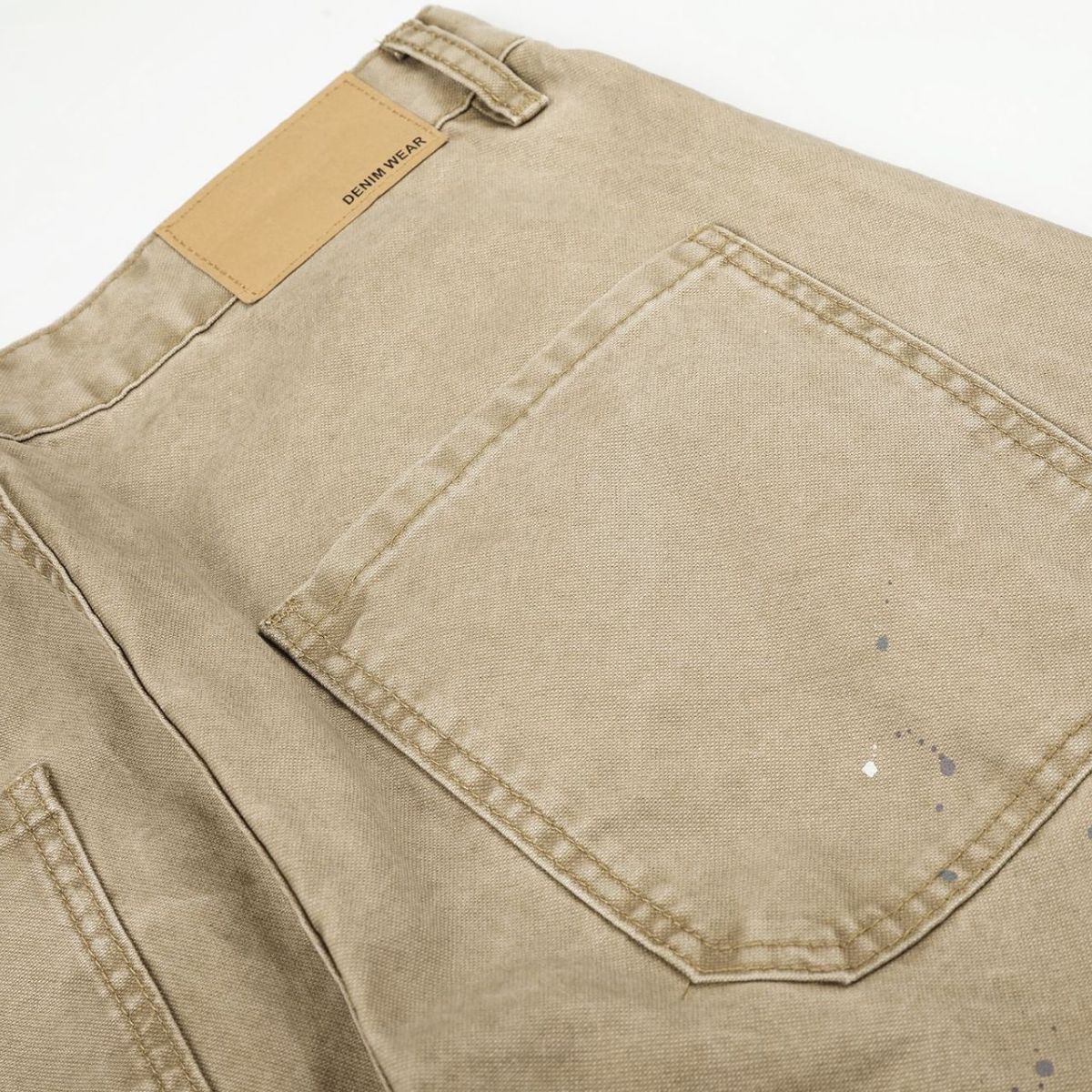 Vintage Splatter Paint Carpenter Cargo Pants