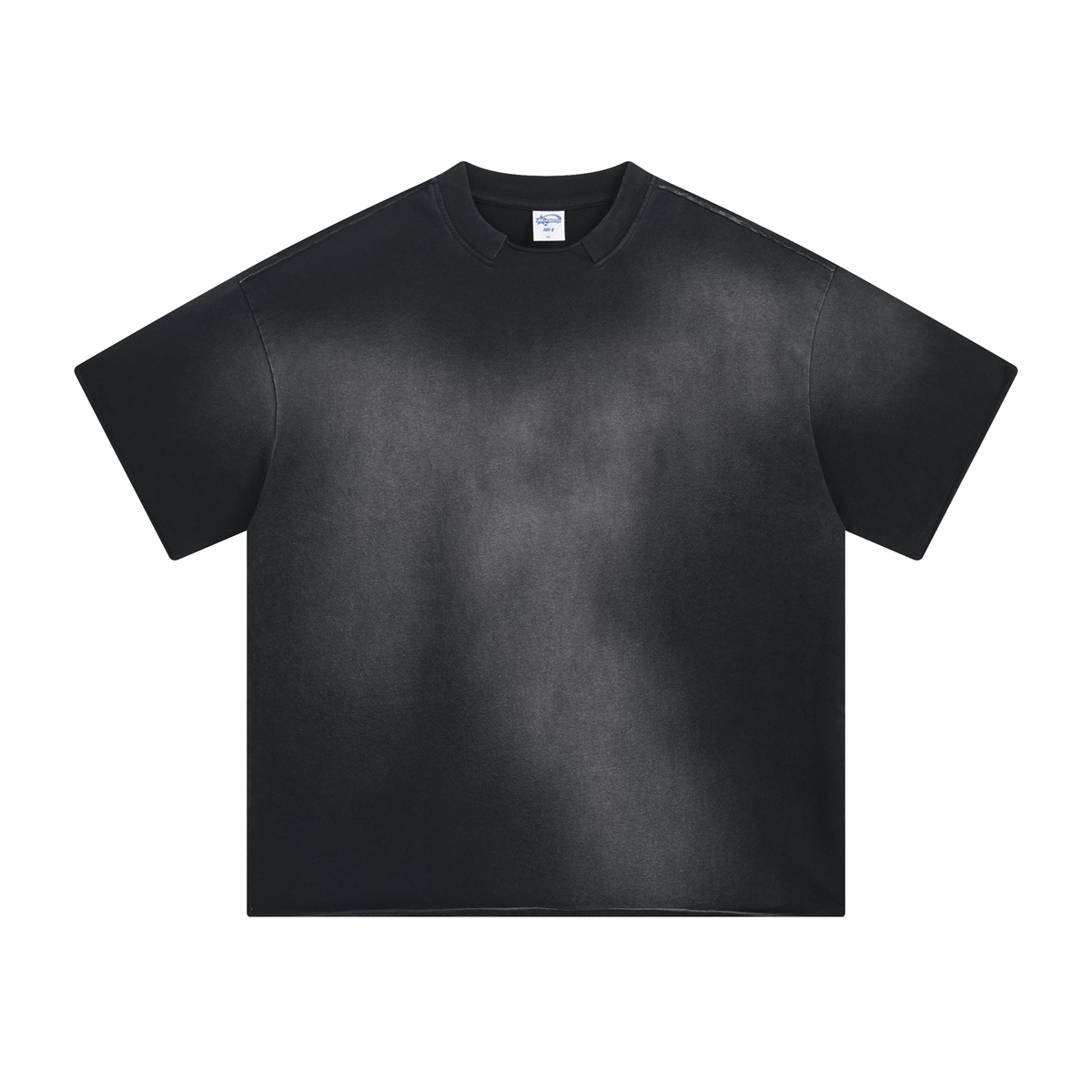 Heavyweight Raw Edge Washed Tee 9oz