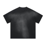 Heavyweight Raw Edge Washed Tee 9oz