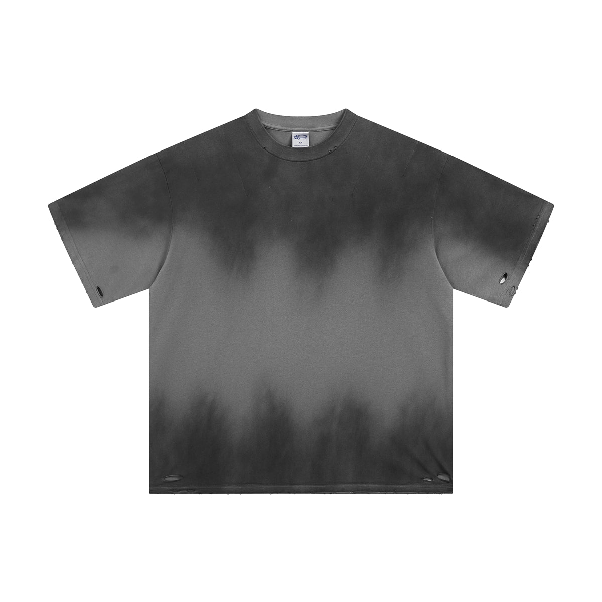 Vintage Washed Destructive T Shirt 7.5oz