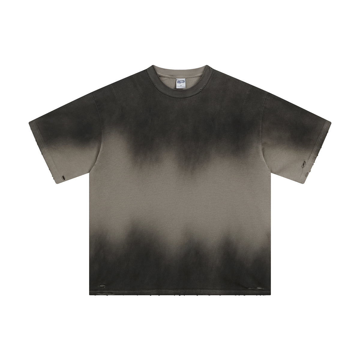 Vintage Washed Destructive T Shirt 7.5oz