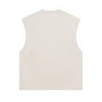 Solid Color Loose Fit Tank Top 8oz-INNBLAC Fashion Apparel