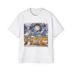 Total Solar Eclipse Texas Farm Graphic Tee-INNBLAC Fashion Apparel