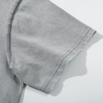Vintage Washed Distressed Crewneck Short Sleeve Casual Tee