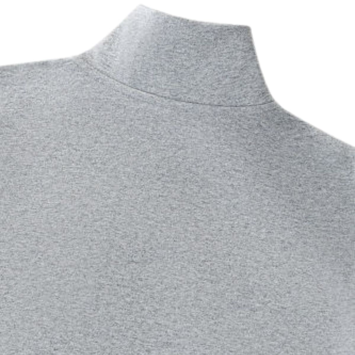 Preppy Style Half‑Zip Sport Sweatshirt With Adjustable Drawstring Hem