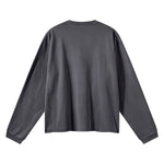 Heavyweight Vintage Brushed Washed Long Sleeve Tee