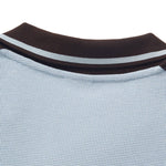 Vintage Waffle Colorblock Boxy Fit Heavyweight Polo T-Shirt