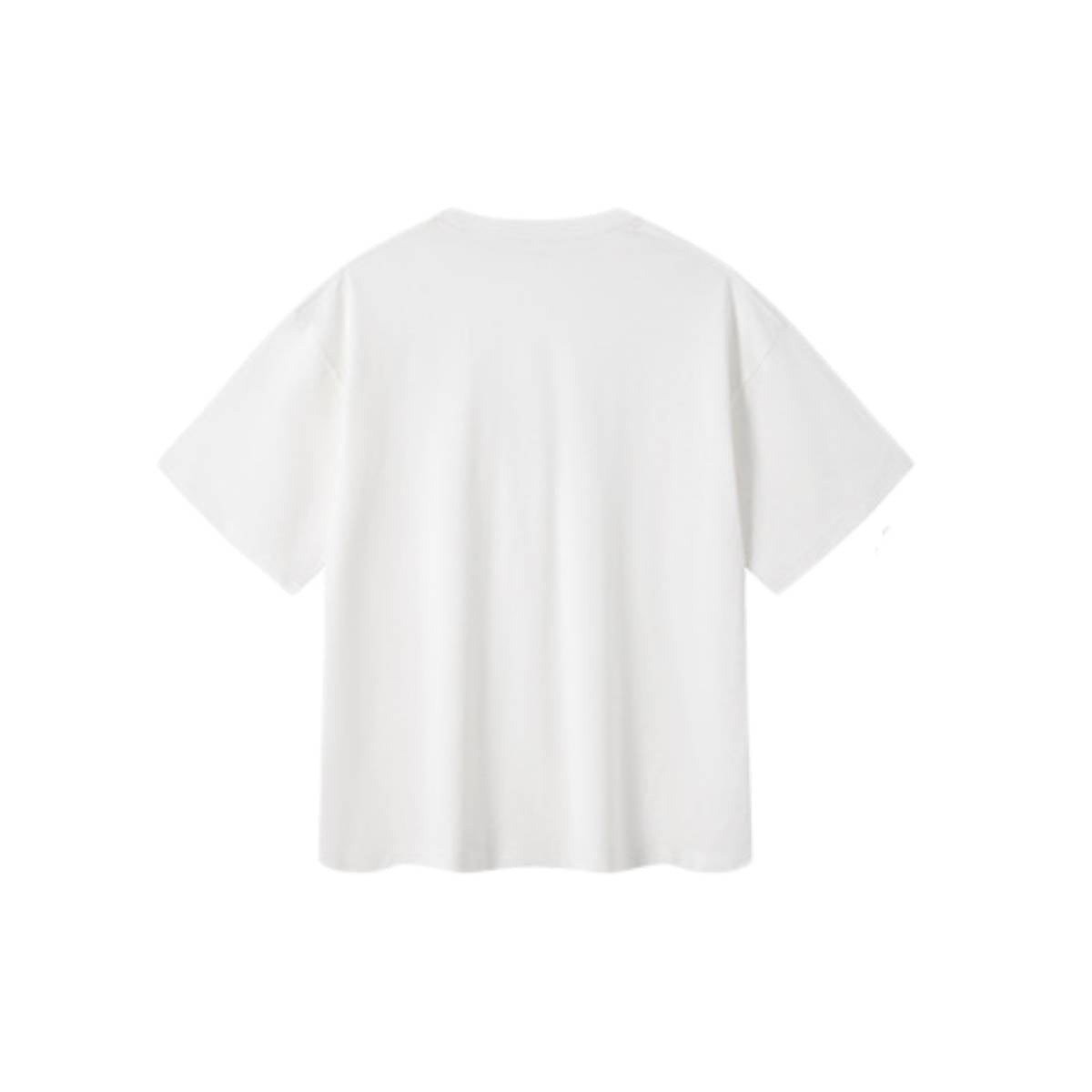 Camiseta destructiva de peso pesado con borde crudo de 10 oz