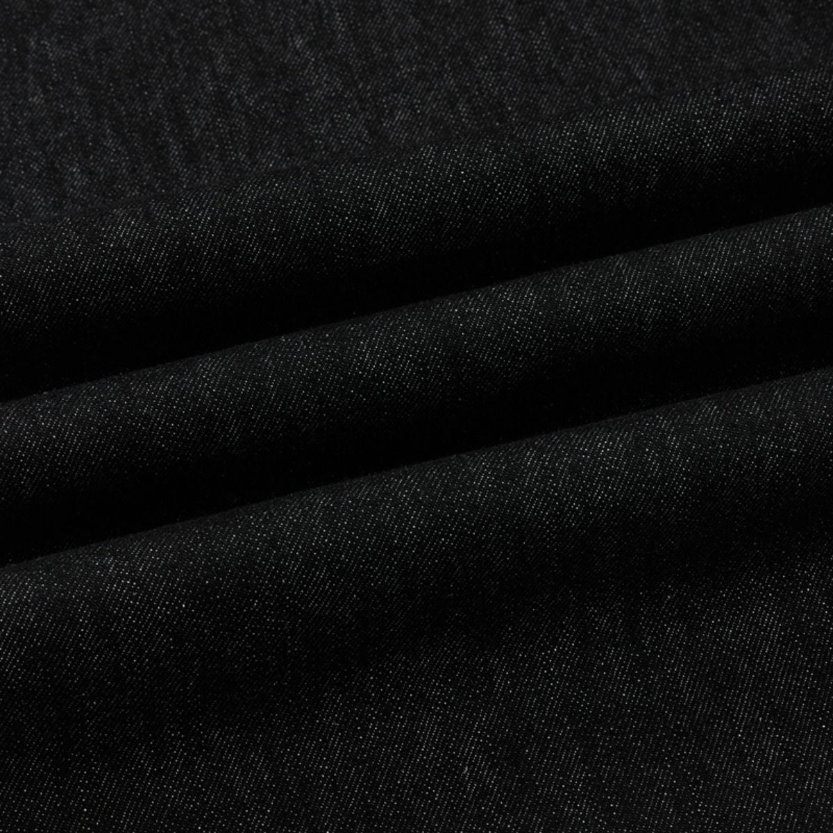 Washed Color‑Block Patchwork Jeans