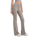 High Waist Micro Flare Yoga Pants for Women Moisture