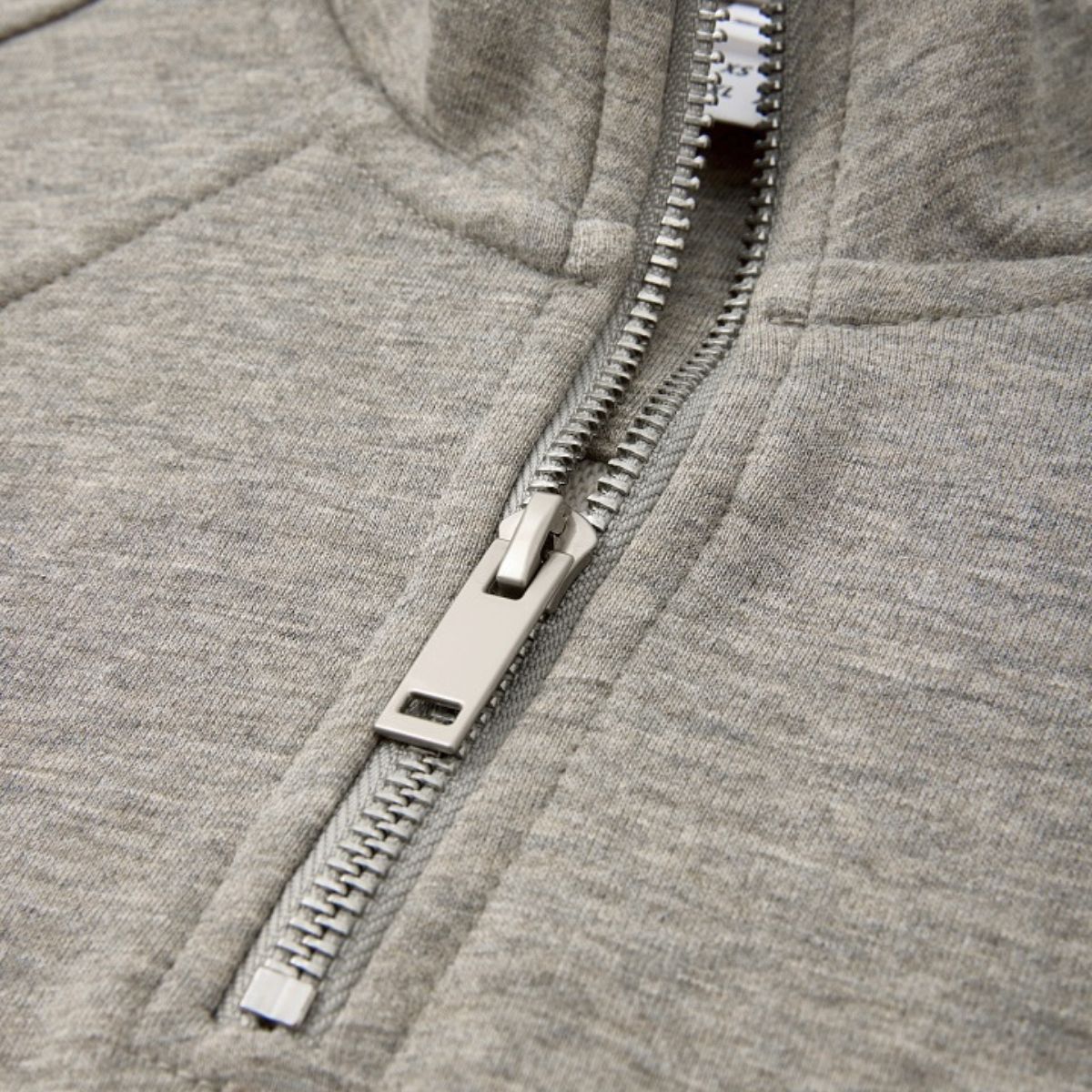 Relaxed Drop‑Shoulder Half‑Zip Sweatshirt
