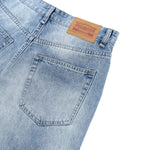 Whiskering Process Vintage Denim