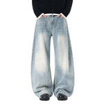 Vintage Fade Sculptural Barrel Leg Denim Jeans