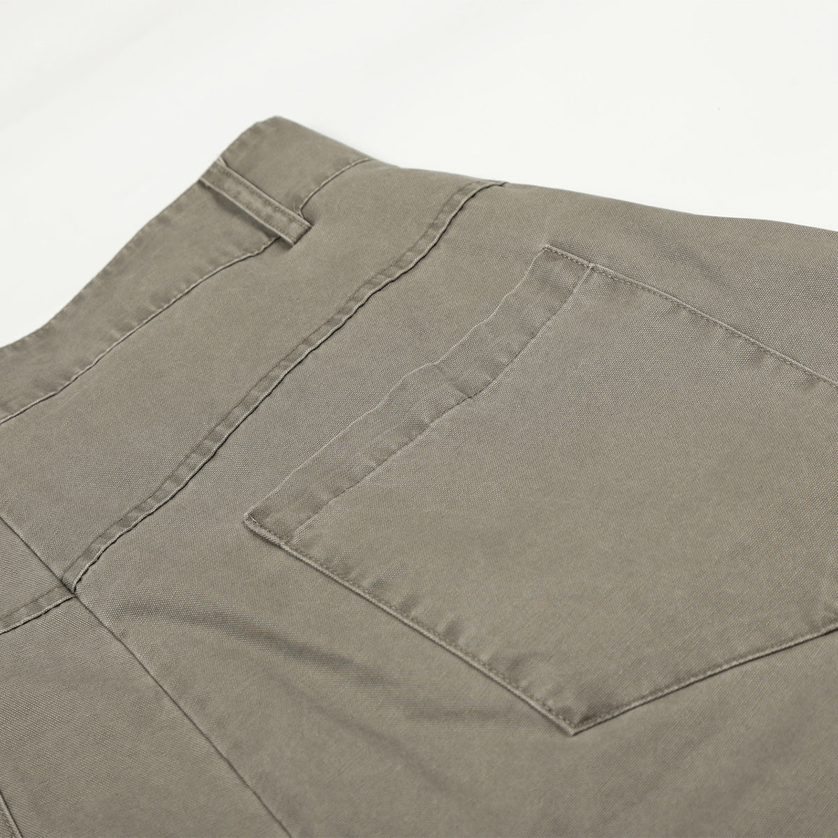 Square Stud Detail Wide Leg Pants