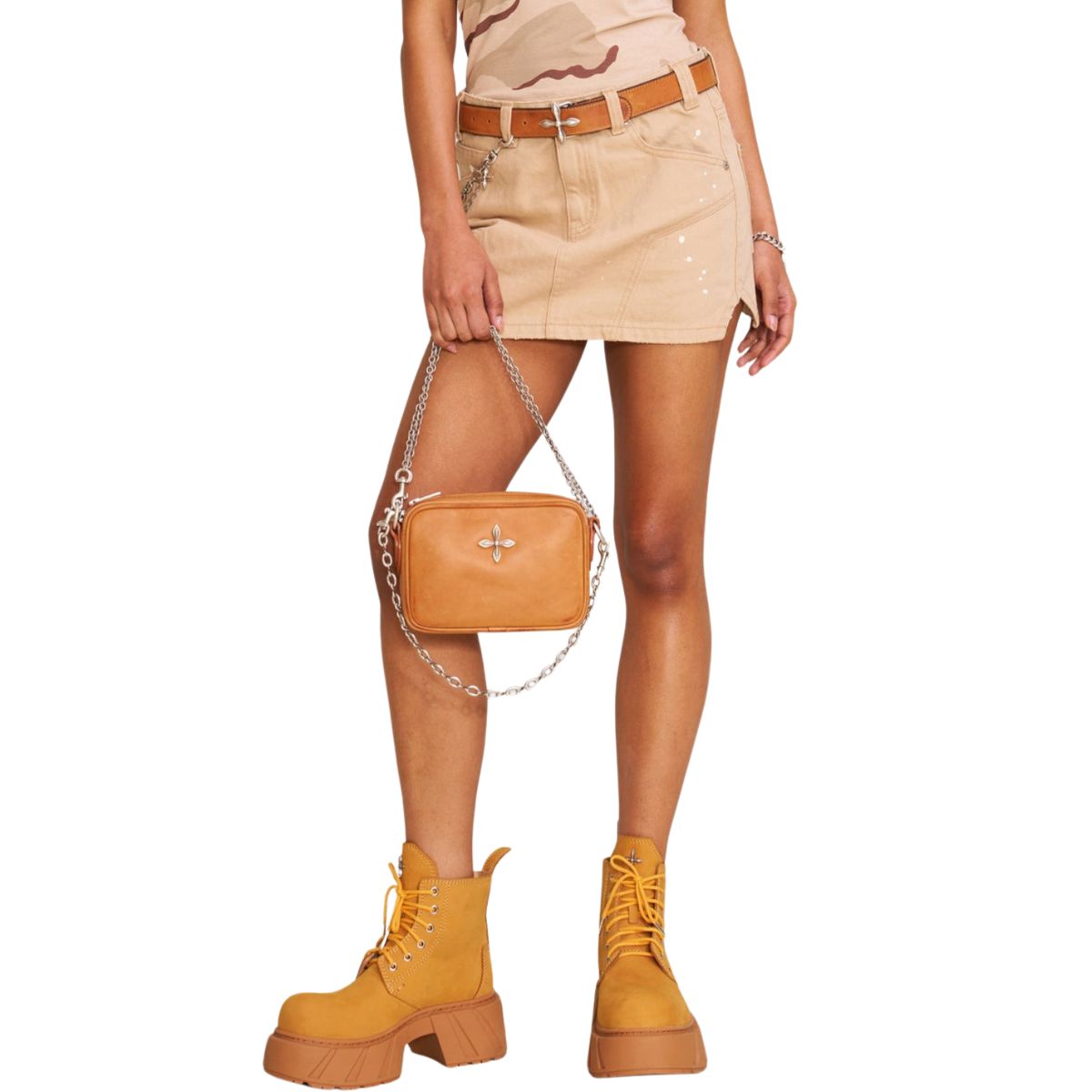 Women's Camouflage Print Mini Skirt