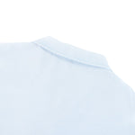 Heavyweight Washed Stand Collar Zip Polo Sweatshirt