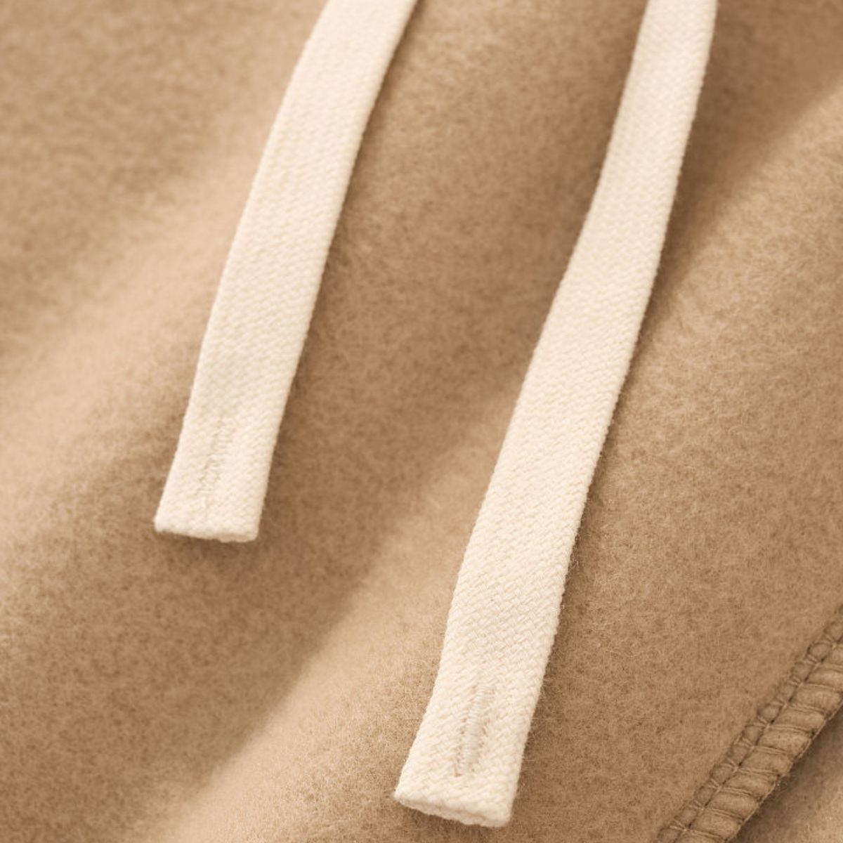 Old‑Money Thick Warm Drawstring Scimitar Wide‑Leg Pants