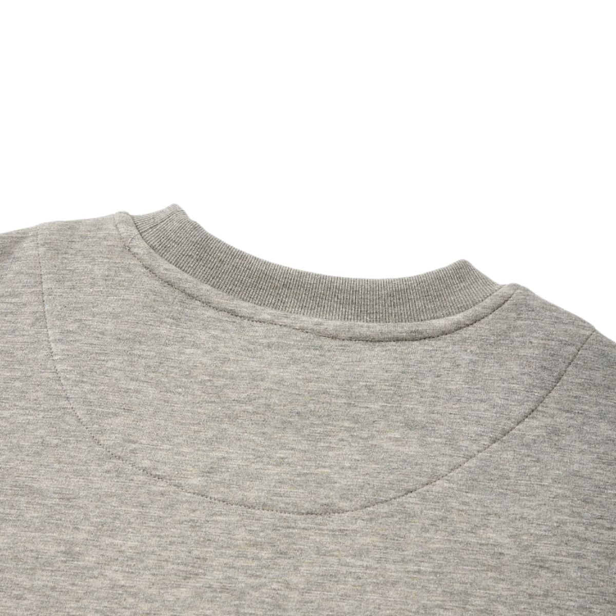 Loose Drop Shoulder Crew Neck Sweatshirt Casual Pullover