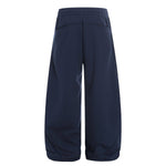 High Street Minimal Wide-Leg Drawstring Sweatpants