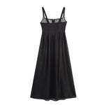 Falda vaquera con bordado de perlas y lavado vintage