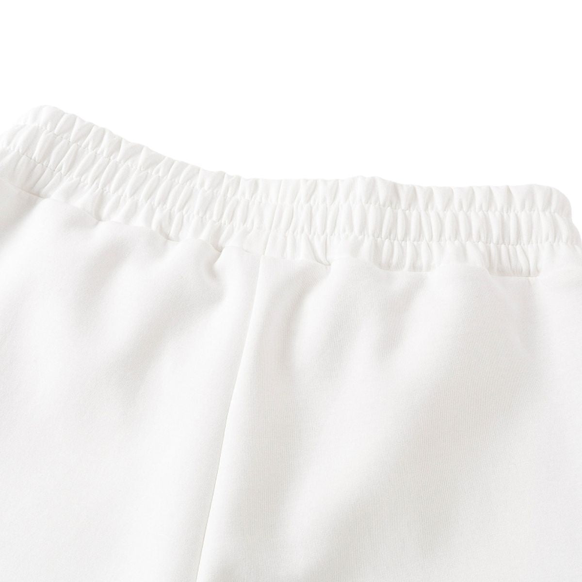 Contrast Side Spliced Zipper Draping Wide‑Leg Athletic Pants