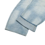 Vintage Light Blue Baggy Wide‑Leg Jeans